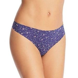 Calvin Klein Women’s Invisibles Thong Floral XS New